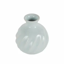 Alternative view of Karaca Home Velma Ceramic Vase Blue - [8.5x8.5x9.4cm], 300.23.01.0543