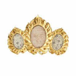 Alternative view of Karaca Home Sulivan Triple Photo Frame – Gold Premium Finish, 200.22.11.0016