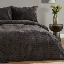 Karaca Home Hera Sof Double Bedspread - Grey, 200.22.05.0106