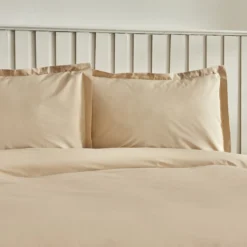 Alternative view of Karaca Home Cool Touch Stripe Double Duvet Cover Set 200x220 cm – Beige, 200.22.14.0327