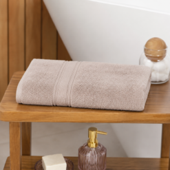 Karaca Home Dielle Recycle Beige Bath Towel ? 50 x 90 cm, 200.20.01.0673