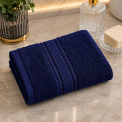 Alternative view of Karaca Home Daily Soft 100% Cotton Face Navy Blue Towel – 50 x 90 cm, 200.20.01.0294