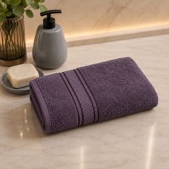 Karaca Home Daily Soft 100% Cotton Anthracite Towel ? 30 x 50 cm, 200.20.01.0290