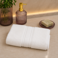 Karaca Home Daily Soft 100% Cotton Face Off-White Towel ? 50 x 90 cm, 200.20.01.0282