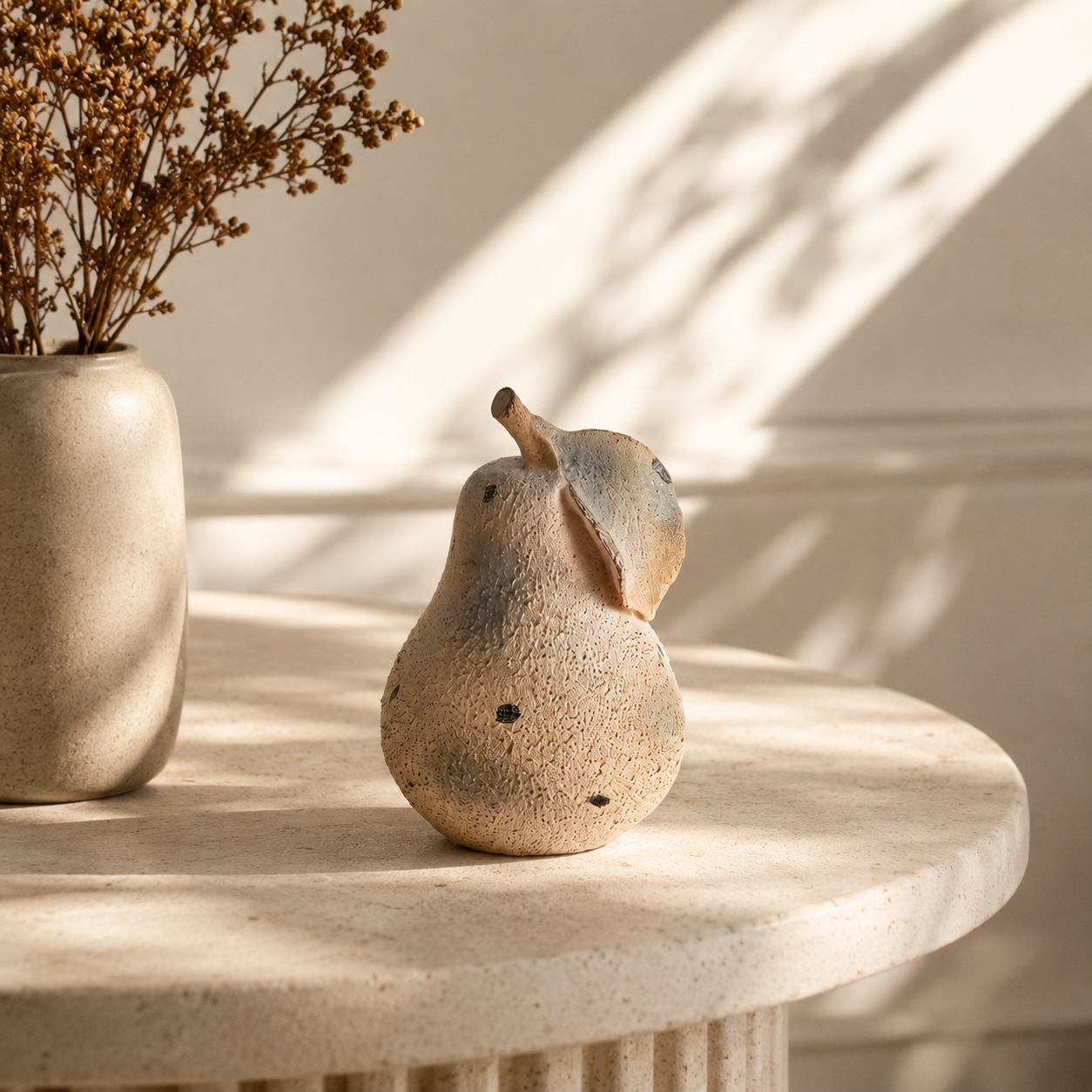 Karaca Pear Gold Figurine Decorative Sculpture, 153.19.01.1224 1 Karaca Pear Gold Figurine Decorative Sculpture, 153.19.01.1224
