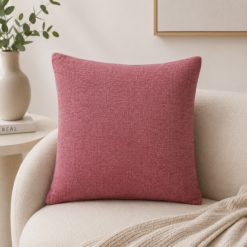 Karaca Home Decorative Maroon Cushion – 45 x 45 cm, 201.17.01.0137