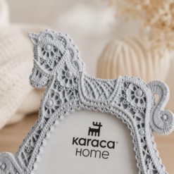 Alternative view of Karaca Home Carousel Photo Frame – Grey Finish, 200.22.11.0027