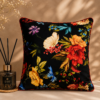 Karaca Home Floral Black Decorative Pillow 45 x 45 cm, 300.21.02.0234