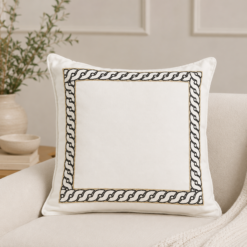 Karaca Home Belkis Zeugma Embroidered Filled Cushion, 200.18.01.0267