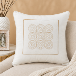 Karaca Home Atlas Zeugma Embroidered Filled Cushion 45 × 45 cm, 200.18.01.0265