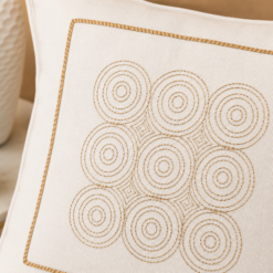 Alternative view of Karaca Home Atlas Zeugma Embroidered Filled Cushion 45 × 45 cm, 200.18.01.0265