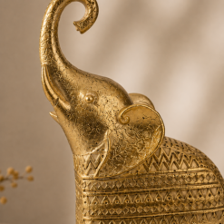 Alternative view of Karaca Home Joyful Gold Elephant Figurine 18 cm, 300.22.02.0011