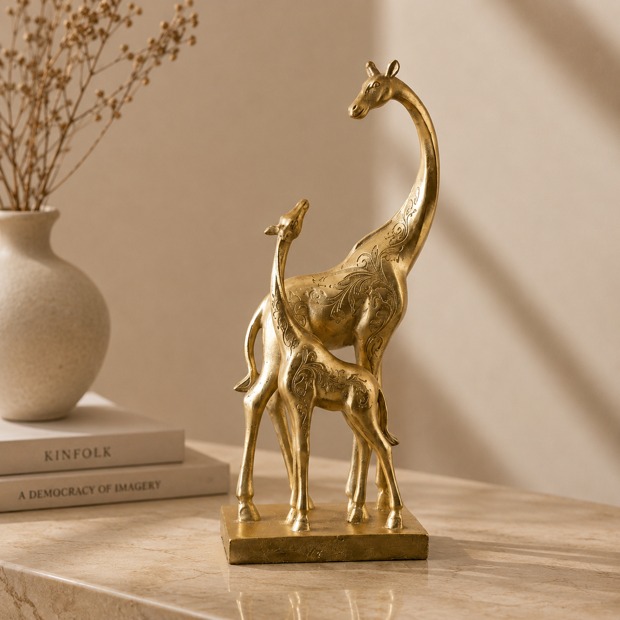 Karaca Home Deer Decorative Object 30 cm, 153.19.01.1346 1 Karaca Home Deer Decorative Object 30 cm, 153.19.01.1346