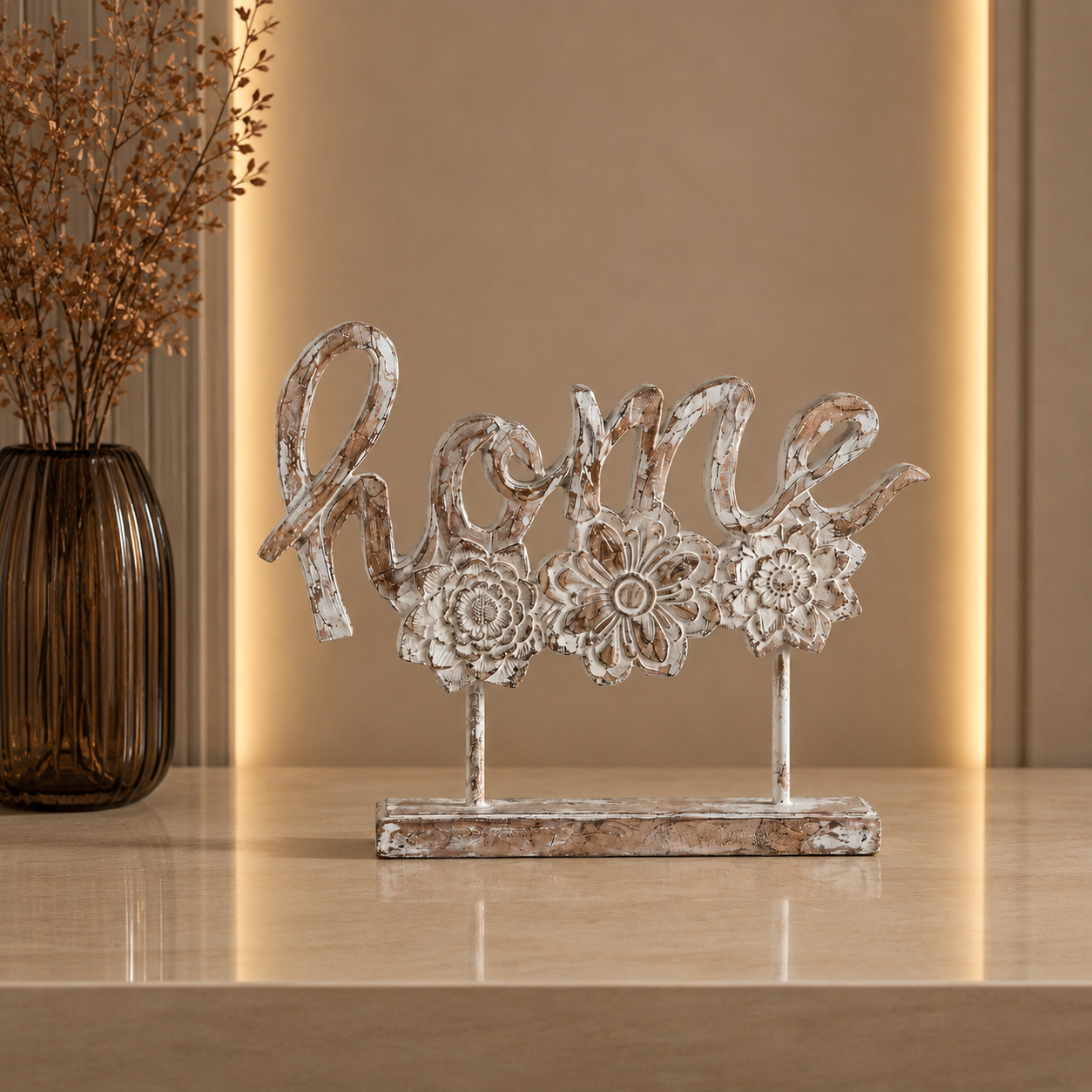 Karaca Polystyrene -HOME- Decorative Object 25.7 x 20 cm, 300.22.02.0055 1 Karaca Polystyrene -HOME- Decorative Object 25.7 x 20 cm, 300.22.02.0055