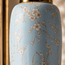 Alternative view of Karaca Home Deep Vase 48 cm – Blue Floral, 300.01.01.2491