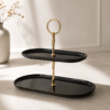 Karaca Calvin Ceramic Black Two Stand Cake Plate, 153.09.01.2696 4 ChatGPT Image May 14 2026 11 23 11 PM