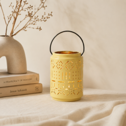 Karaca Home Joyful Lantern Yellow 16×11.3 cm, 300.22.02.0034
