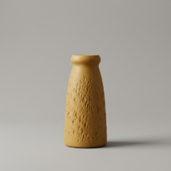 Alternative view of Karaca Home Russell Cylindrical  Mustard Vase – 30 cm, 300.23.01.0528