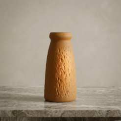 Alternative view of Karaca Home Russell Cylindrical  Mustard Vase – 30 cm, 300.23.01.0528