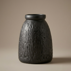 Alternative view of Karaca Home Russel Luxe Sculptural Black Vase , 300.23.01.0529