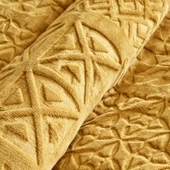 Alternative view of Karaca Home Blair Single Embossed Blanket 160 x 220 cm – Mustard, 200.22.05.0165
