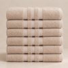 Karaca Home Road 100% Cotton 6-Piece Face Towel Set 50 × 90 cm – Beige, 200.21.01.0738 5 Karaca Home Road 100% Cotton 6-Piece Face Towel Set 50 × 90 cm – Beige, 200.21.01.0738 - Image 3