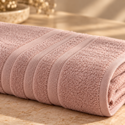 Alternative view of Karaca Home Comfort Touch Plain 100% Cotton Bath Towel 85 × 150 cm – Powder Pink, 200.22.11.0106