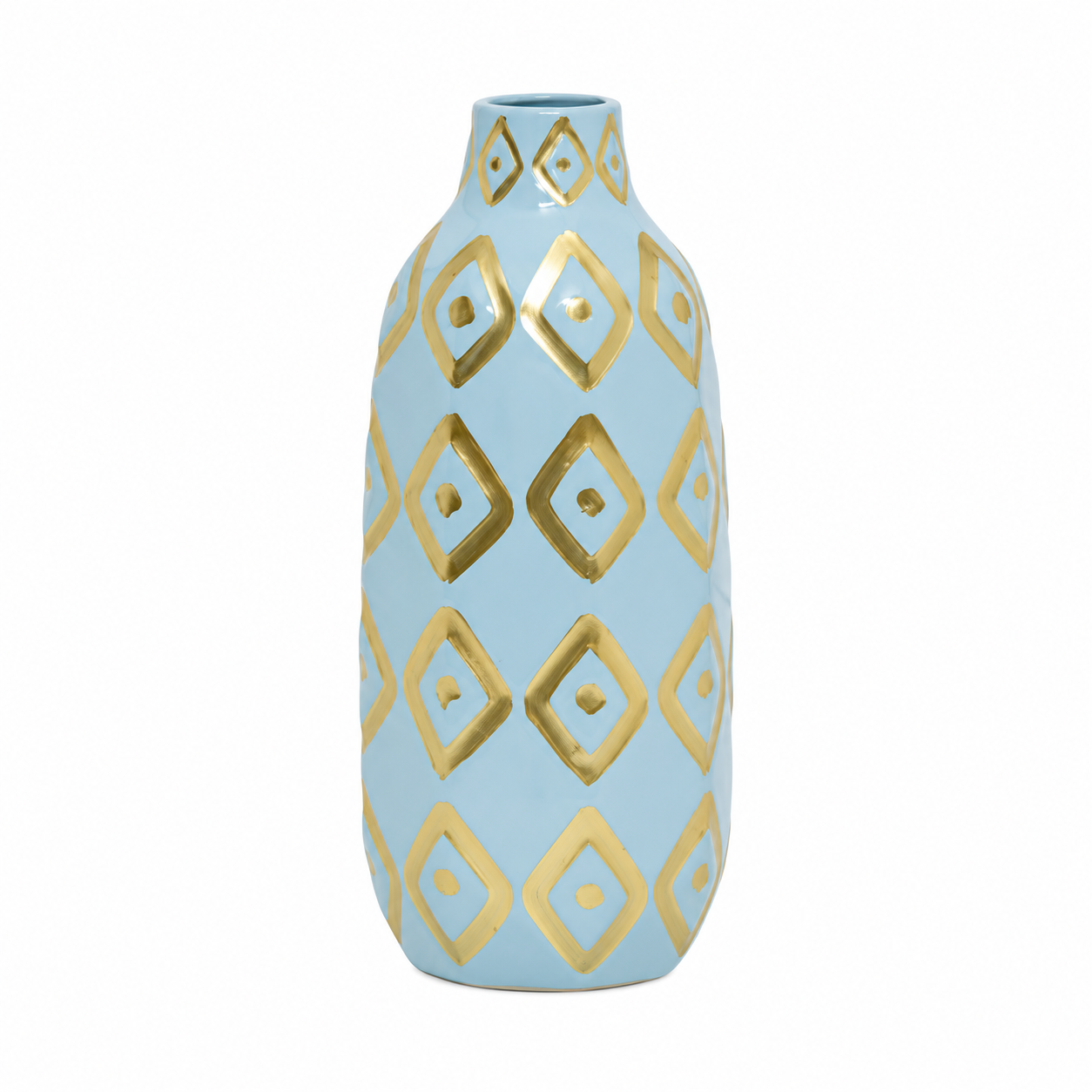 Karaca Home Joyful Blue Decorative Vase – 25 cm, 300.22.02.0038 3 Karaca Home Joyful Blue Decorative Vase – 25 cm, 300.22.02.0038 - Image 3