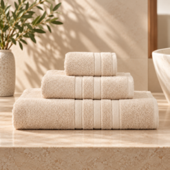 Alternative view of Karaca Home Comfort Touch Plain Beige 100% Cotton Towel 85 × 150 cm, 200.22.11.0108