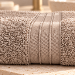 Alternative view of Karaca Home Aquasoft 100% Cotton Hand Towel – Stone | 50 × 90 cm, 200.20.01.0650