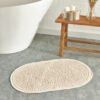 Karaca Home Vista Oval Floor Mat - 90 x 60 cm, Ecru, 200.22.02.0013