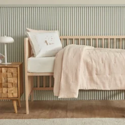 Karaca Home Baby Eloise 6-Piece Muslin Comfort & Sleep Set – Powder Pink, 200.22.14.0525