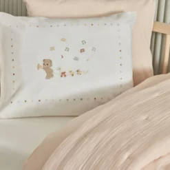Alternative view of Karaca Home Baby Eloise 6-Piece Muslin Comfort & Sleep Set – Powder Pink, 200.22.14.0525