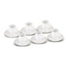 Karaca Alin 6 Person Coffee Cup Set 85ML, 153.03.05.0235