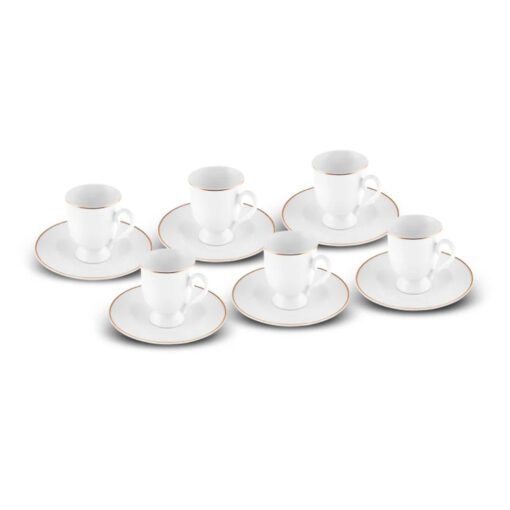 Karaca Alin 6 Person Coffee Cup Set 85ML, 153.03.05.0235