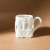 Karaca Istanbul Collection Medusa Stoneware Ceramic Mug, 410ML [White], 153.03.06.3925