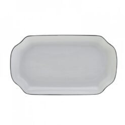 Karaca Elica Rectangular 30cm Boat Plate, 153.03.07.8941