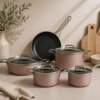 Karaca Mastermaid BioDiamond 9-Piece Cookware Set, 153.03.08.2883 14 153.03.08.2883 1