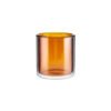 Karaca Pia Glass Water Glass, 280ML [Amber], 153.03.08.4474