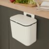 Karaca Home Pino 8L Trash Can [White], 153.09.01.4693