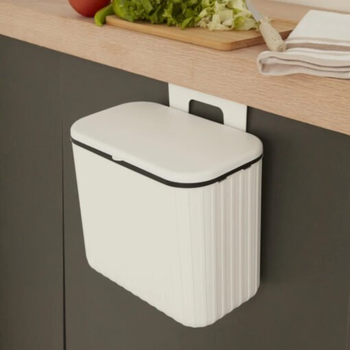 Karaca Home Pino 8L Trash Can [White], 153.09.01.4693