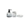 Karaca Home Aline Bathroom Accessory Set of 3 [Anthracite], 153.09.01.5542