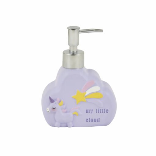 Karaca Home Cloud Children Liquid Soap Pump, 10x9x15cm [Purple], 153.09.01.5545