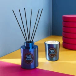 Alternative view of Karaca Home Pop Art Collection Paris Mon Amour Orange Bloom Scented Candle, 153.09.01.5948