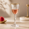 Karaca Derya 6-Piece Gold-Accent Glass Set, 153.09.01.8428