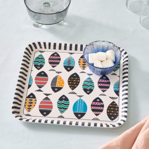 Karaca Fish Melamine Tray 35cm, 153.09.01.8880
