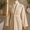 Karaca Home Glory Lurex 9-Piece Family Bathroom Set – White/Beige, 200.22.05.0177 6 Karaca Home Glory Lurex 9-Piece Family Bathroom Set – White/Beige, 200.22.05.0177 - Image 3