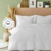Karaca Back To Basic White Duvet Cover Set For One Person, 200.18.01.0064