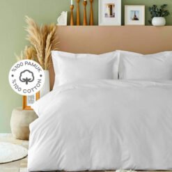 Karaca Back To Basic White Duvet Cover Set For One Person, 200.18.01.0064