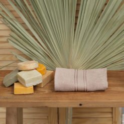 Karaca Home Daily Soft 100% Cotton Towel 30x50cm [Beige], 200.20.01.0219